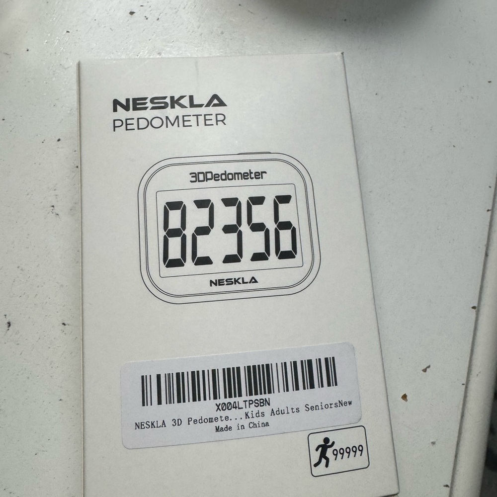 3D Pedometer - White